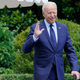 President Joe Biden on the South Lawn of the White House in Washington on July 16, 2021.